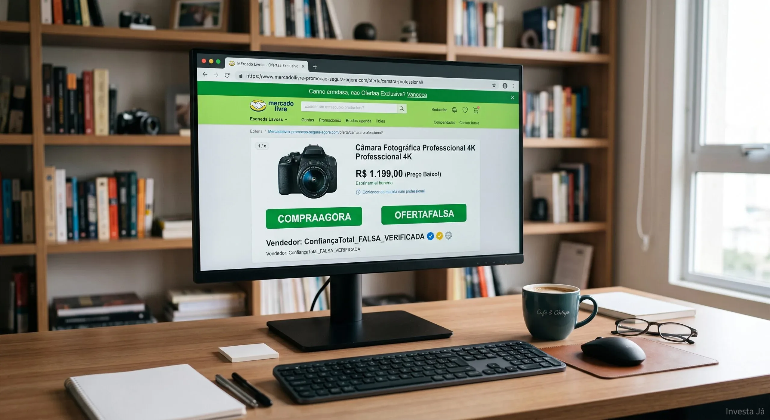 Golpes Digitais no Mercado Livre: 5 Dicas de Proteção em 2026 - imagem 2